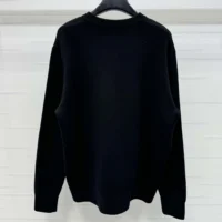 Dior Men Christian Dior Couture Sweater Black Wool Blend (1)