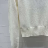 Dior Women DiorAlps Sweater White Wool and Cashmere Knit (1)