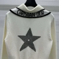 Dior Women DiorAlps Sweater White Wool and Cashmere Knit (1)