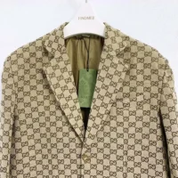 Gucci Men Wool Jacket with GG Shadow 804201ZARGO1136 (7)