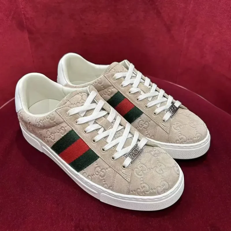 Gucci Unisex Ace Sneaker with Web 798652AADV99566