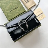 Gucci Women Dionysus Super Mini Bag Black 7953680AAA61000 (1)