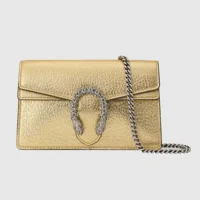 Gucci Women Dionysus Super Mini Bag-Gold 4764321TRBN8089