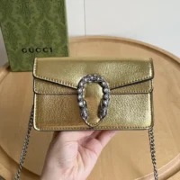 Gucci Women Dionysus Super Mini Bag-Gold 4764321TRBN8089 (1)