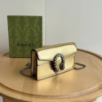 Gucci Women Dionysus Super Mini Bag-Gold 4764321TRBN8089 (1)