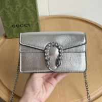 Gucci Women Dionysus Super Mini Bag-Silver 4764321TRBN8089 (1)