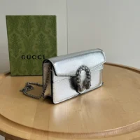 Gucci Women Dionysus Super Mini Bag-Silver 4764321TRBN8089 (1)