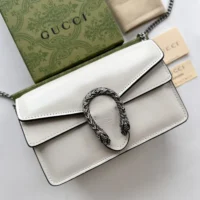 Gucci Women Dionysus Super Mini Bag-White 7953680AAA61712 (1)