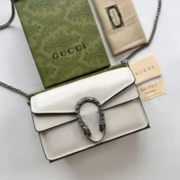 Gucci Women Dionysus Super Mini Bag-White 7953680AAA61712 (1)