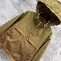 Louis Vuitton Men Monogram Accent Zip-Up Parka 1AGBV9 (1)