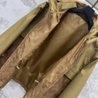 Louis Vuitton Men Monogram Accent Zip-Up Parka 1AGBV9 (1)