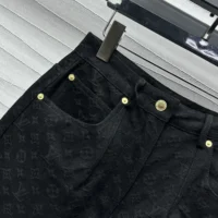 Louis Vuitton Men Monogram Jacquard Jeans 1AGHDW (1)