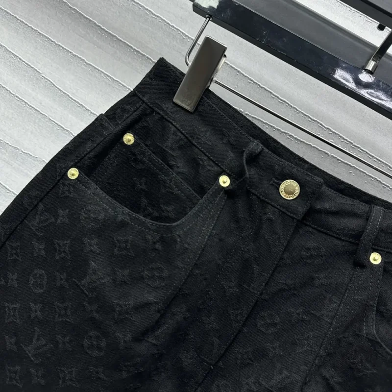 Louis Vuitton Men Monogram Jacquard Jeans 1AGHDW