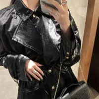 Louis Vuitton Women Calfskin Bomber Jacket 1ABC6K (1)