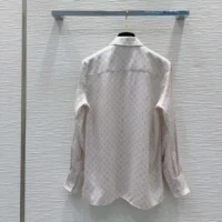 Louis Vuitton Women Mini Monogram Silk Shirt 1AGGPH (1)