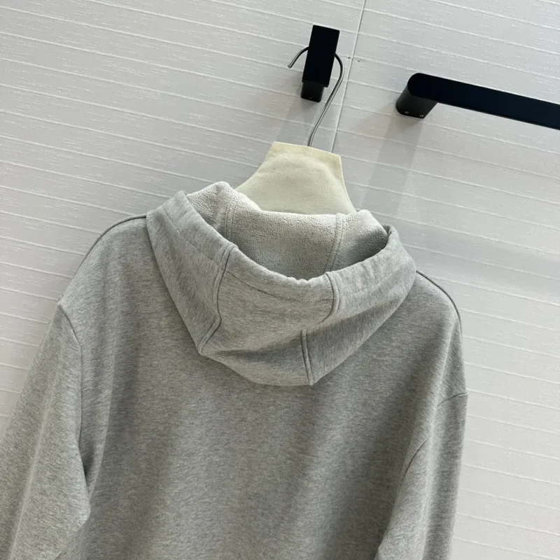 Louis Vuitton Women Travel Stamp Cropped Hoodie 1AGDAG