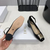 Dior Women Miss Dior Pump Black Patent Calfskin (1)