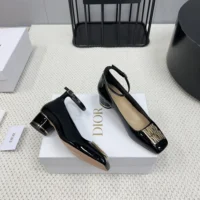 Dior Women Miss Dior Pump Black Patent Calfskin (1)