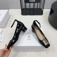 Dior Women Miss Dior Pump Black Patent Calfskin (1)