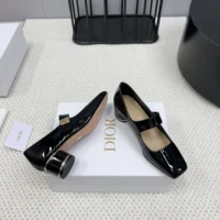 Dior Women Miss Dior Pump Black Patent Calfskin KCV268VNI (1)