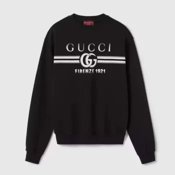 Gucci Women Cotton Jersey Printed Sweatshirt 784413XJGKQ1152