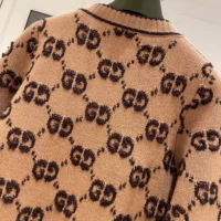 Gucci Men GG Wool Boucle Jacquard Cardigan 713300XKCNA2668 (1)