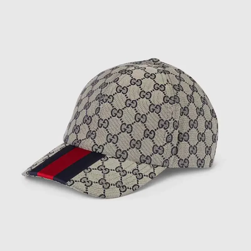 Gucci Unisex Original GG Canvas Baseball Hat-Navy 7890164HBA84084