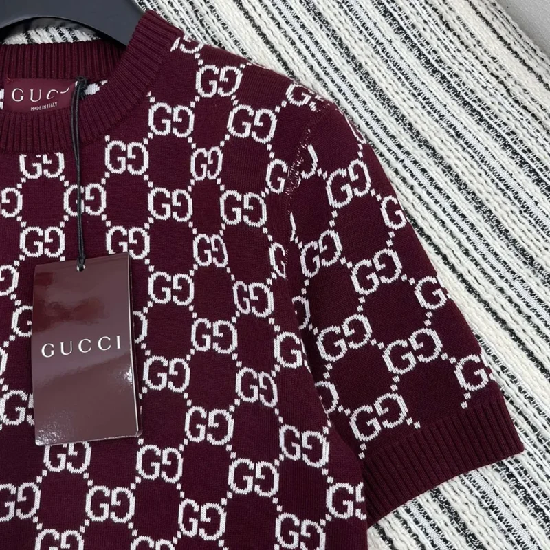 Gucci Women Reversible GG Wool Jacquard Top 798159XKD8T6419