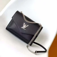 Louis Vuitton LV Women Mylockme Chain Bag-Black M51418 (9)