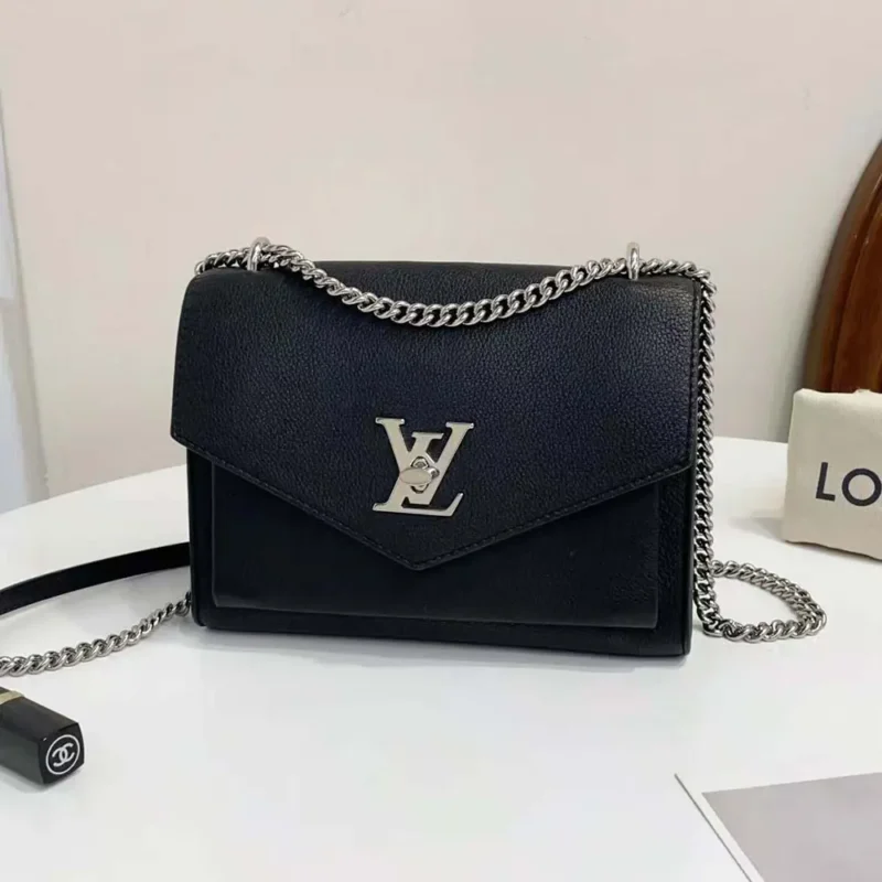 Louis Vuitton LV Women Mylockme Chain Bag-Black M51418