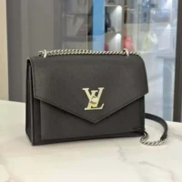 Louis Vuitton LV Women Mylockme Chain Bag-Black M51418 (9)