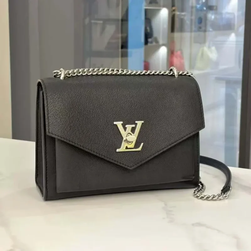 Louis Vuitton LV Women Mylockme Chain Bag-Black M51418