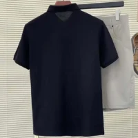 Louis Vuitton Men Classic Short Sleeve Pique Polo Black-1A1S89 (1)