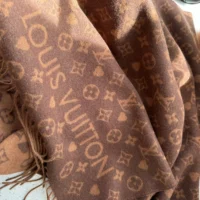 Louis Vuitton Unisex Game On Scarf-Brown M77377 (1)