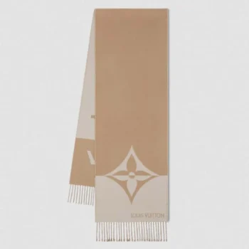 Louis Vuitton Unisex Graphic Dual Scarf-Beige M79098