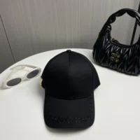 Louis Vuitton Unisex LV Filigram Cap-Black M7293M (1)