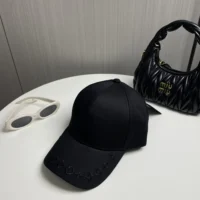 Louis Vuitton Unisex LV Filigram Cap-Black M7293M (1)