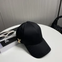 Louis Vuitton Unisex LV Filigram Cap-Black M7293M (1)