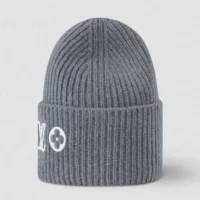 Louis Vuitton Unisex LV Headline Beanie-Grey M94833 (1)