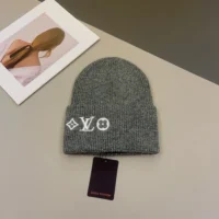 Louis Vuitton Unisex LV Headline Beanie-Grey M94833 (1)