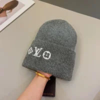 Louis Vuitton Unisex LV Headline Beanie-Grey M94833 (1)