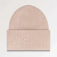 Louis Vuitton Unisex LV Headline Beanie-Pink M79452 (1)