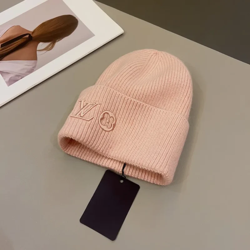 Louis Vuitton Unisex LV Headline Beanie-Pink M79452