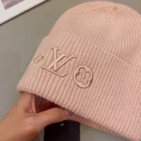 Louis Vuitton Unisex LV Headline Beanie-Pink M79452 (1)