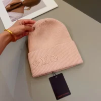 Louis Vuitton Unisex LV Headline Beanie-Pink M79452 (1)