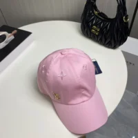 Louis Vuitton Unisex LV Iconic Cap-Pink M7061L (1)