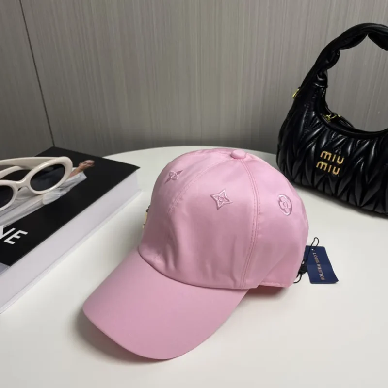 Louis Vuitton Unisex LV Iconic Cap-Pink M7061L