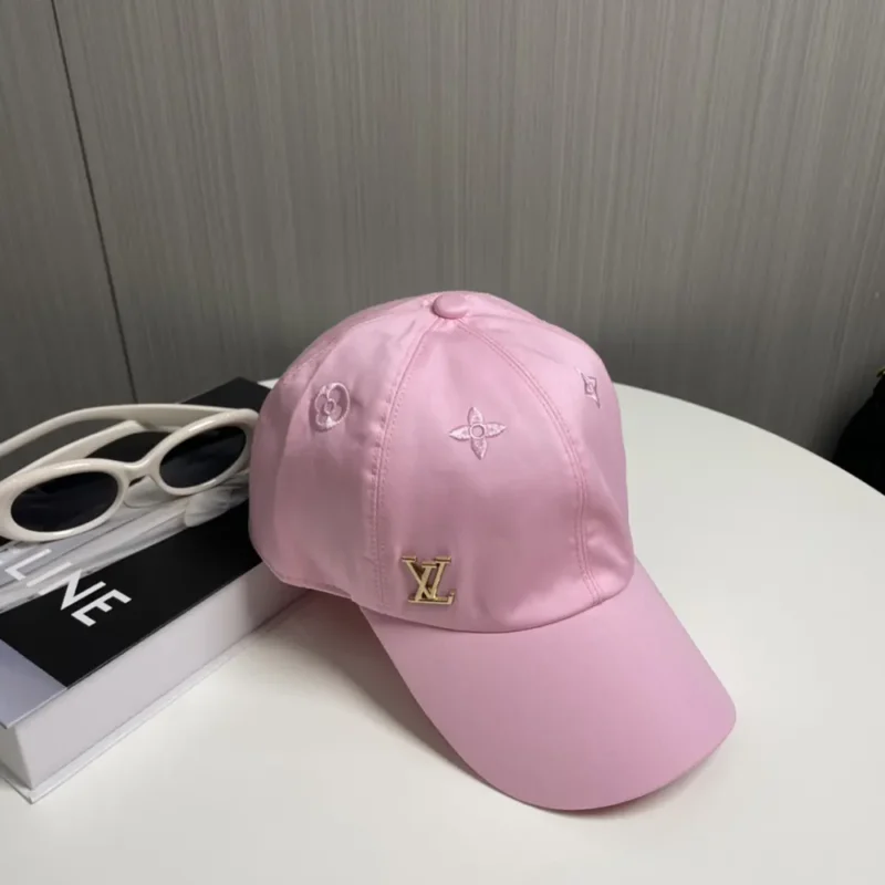 Louis Vuitton Unisex LV Iconic Cap-Pink M7061L