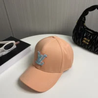 Louis Vuitton Unisex LV Signature Cap-Sky Blue M7318M (1)