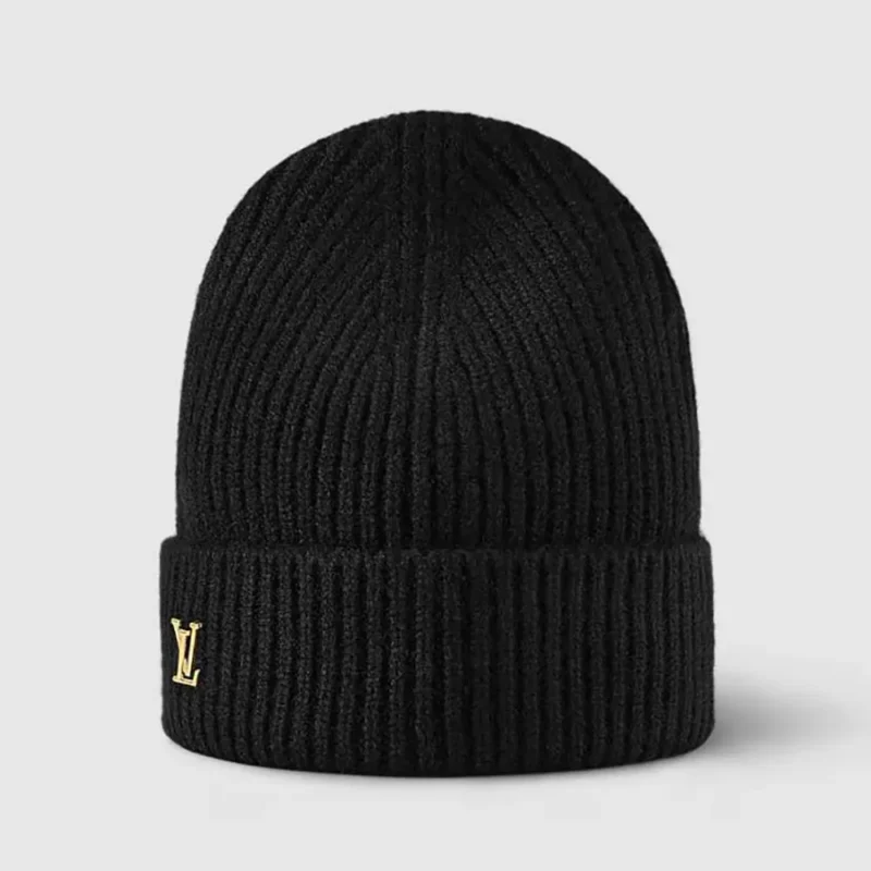 Louis Vuitton Unisex LV Spark Beanie-Black M77877